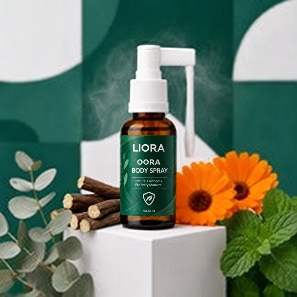 LIORA – תרסיס צמחי לפה ולגרון לשגרת הבוקר