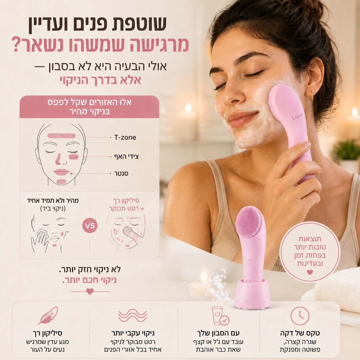 מגע רך, תנועה מדויקת, שגרה פשוטה