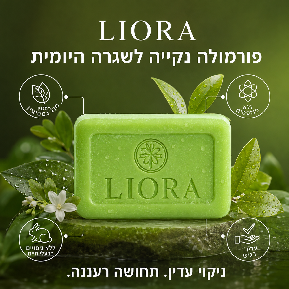 סבון נגד פטריות לכפות הרגליים