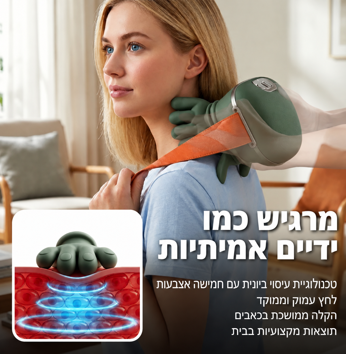 LIORA™ Bionic Hand Neck & Shoulder Massager