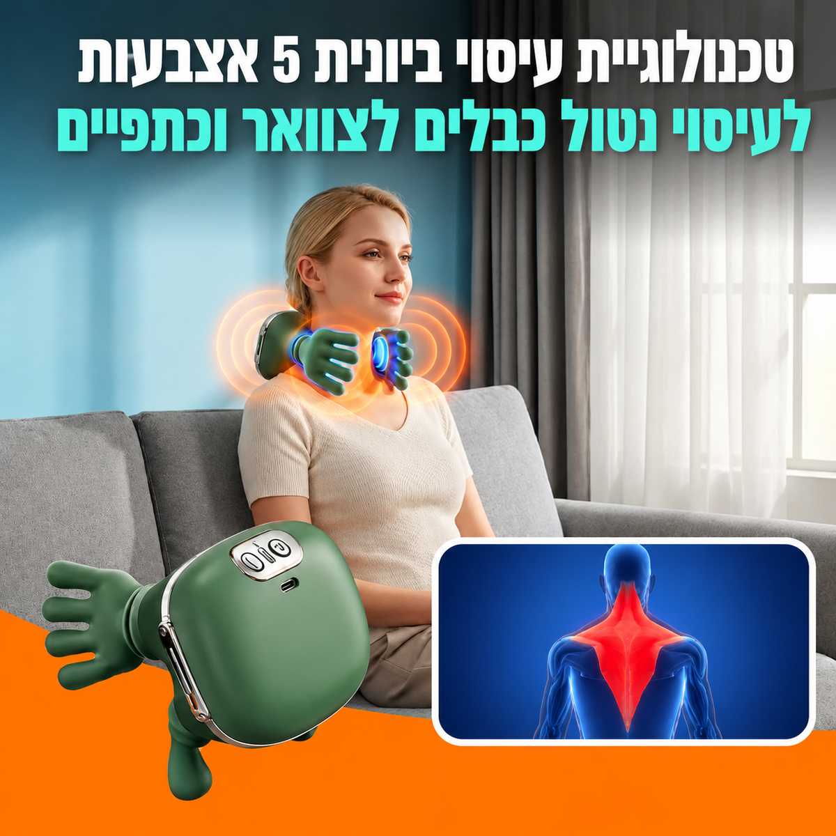 LIORA™ Bionic Hand Neck & Shoulder Massager
