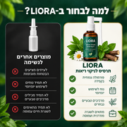 LIORA – תרסיס צמחי לפה ולגרון לשגרת הבוקר