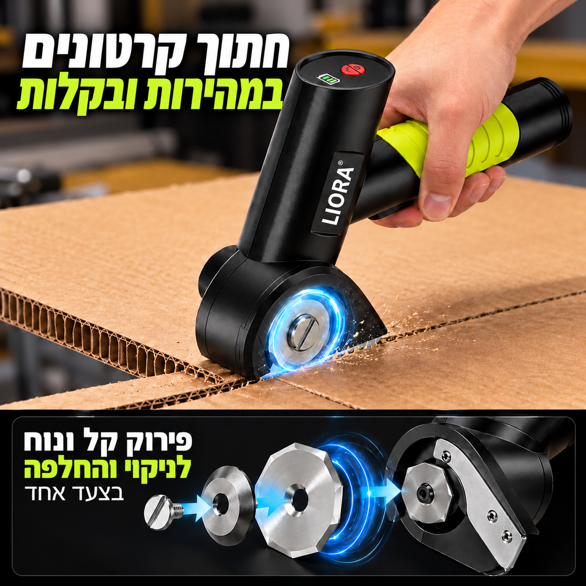 מספריים חשמליים LIORA