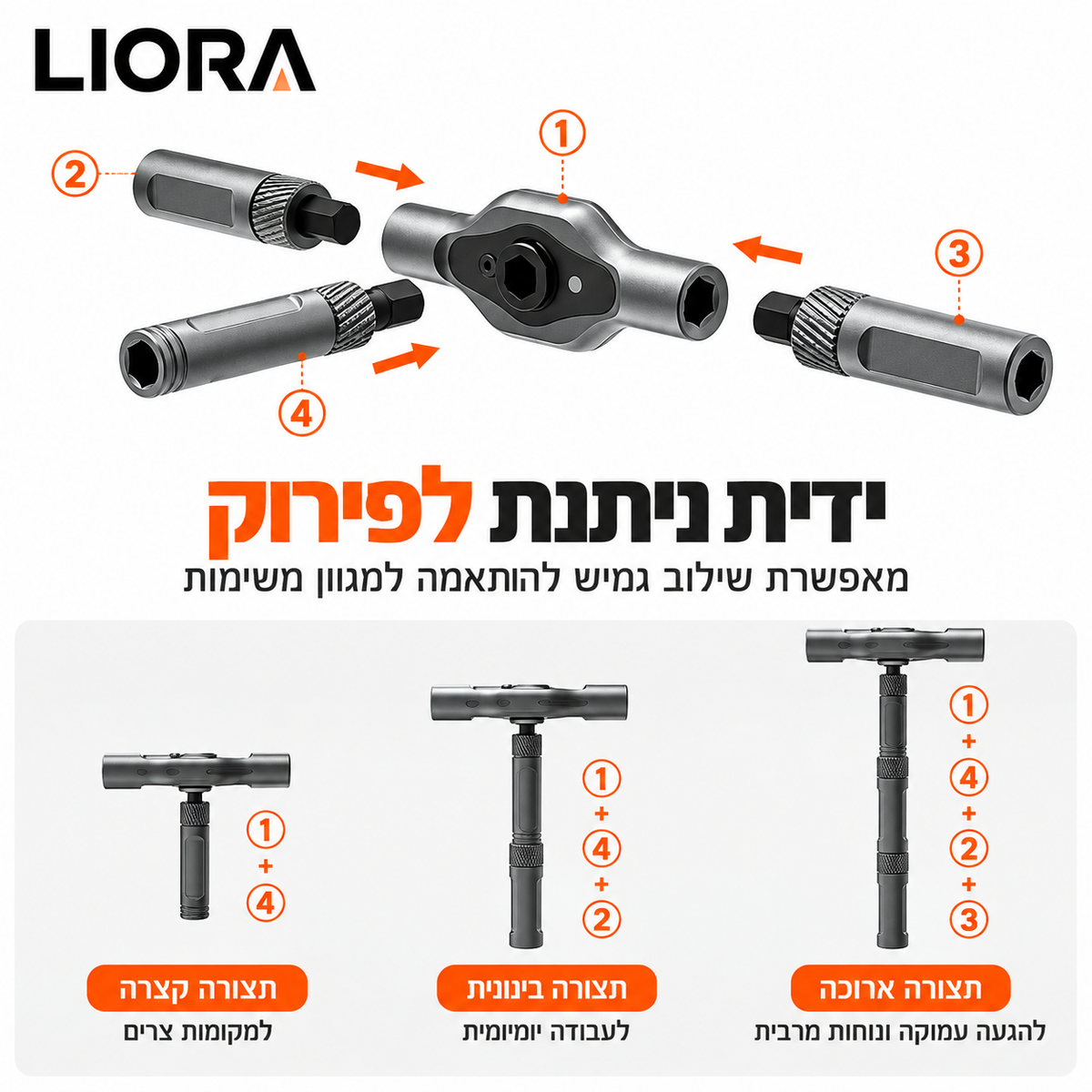 ערכת מברגים LIORA