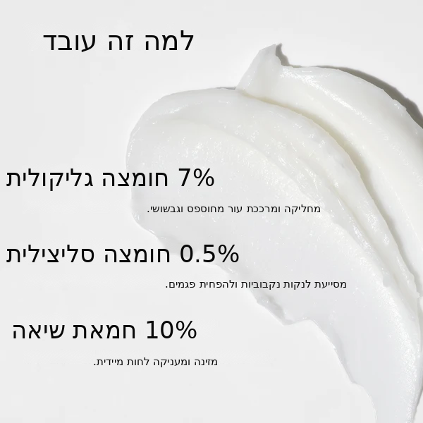 LIORA סטיק חומצה גליקולית לגוף