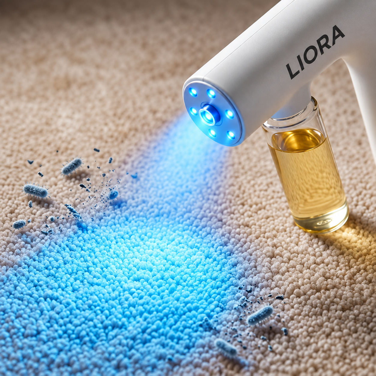 טיפול בריחות עם אור UV של LIORA